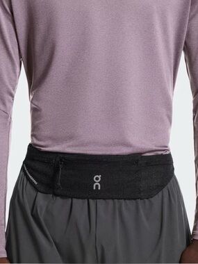 On Running Black Speed Belt NWT